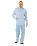 The Rip Curl Mens Wetsuit Icon Hoodie in Ice Blue
