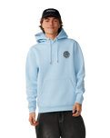 The Rip Curl Mens Wetsuit Icon Hoodie in Blue Bell