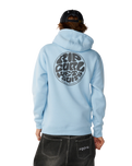 The Rip Curl Mens Wetsuit Icon Hoodie in Blue Bell