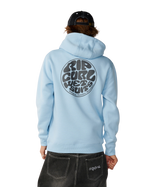 The Rip Curl Mens Wetsuit Icon Hoodie in Blue Bell