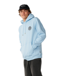 The Rip Curl Mens Wetsuit Icon Hoodie in Blue Bell