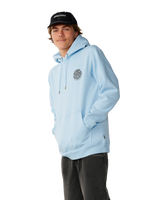 The Rip Curl Mens Wetsuit Icon Hoodie in Blue Bell