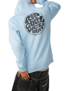 The Rip Curl Mens Wetsuit Icon Hoodie in Blue Bell