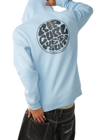 The Rip Curl Mens Wetsuit Icon Hoodie in Blue Bell