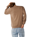 The Rip Curl Mens Wetsuit Icon Sweatshirt in Walnut
