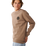 The Rip Curl Mens Wetsuit Icon Sweatshirt in Walnut