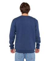 The Rip Curl Mens Wetsuit Icon Sweatshirt in Light Navy
