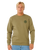 Wetsuit Icon Sweatshirt in Surplus Green