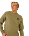 Wetsuit Icon Sweatshirt in Surplus Green