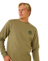 Wetsuit Icon Sweatshirt in Surplus Green