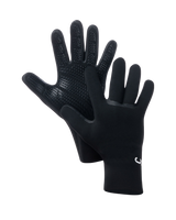 The C-Skins Wired 3mm Wetsuit Gloves in Black