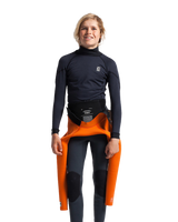 The C-Skins Boys Thermal HDi Skins Rash Vest in Black