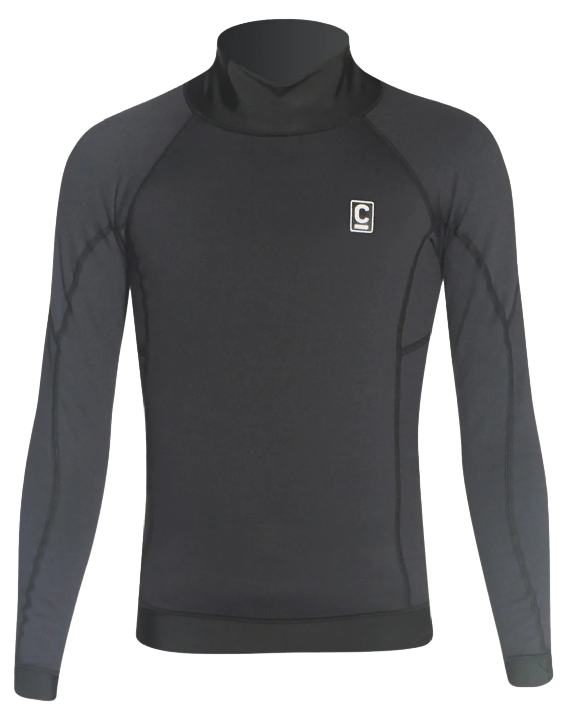 The C-Skins Boys Thermal HDi Skins Rash Vest in Black