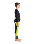 Boys HDi Thermal Skins Long Sleeved Rash Vest in Black