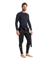 Thermal HDi Skins Long Sleeve Rash Vest in Black