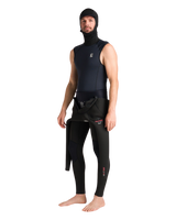 The C-Skins Mens HDi Skins Hooded Rash Vest in Black
