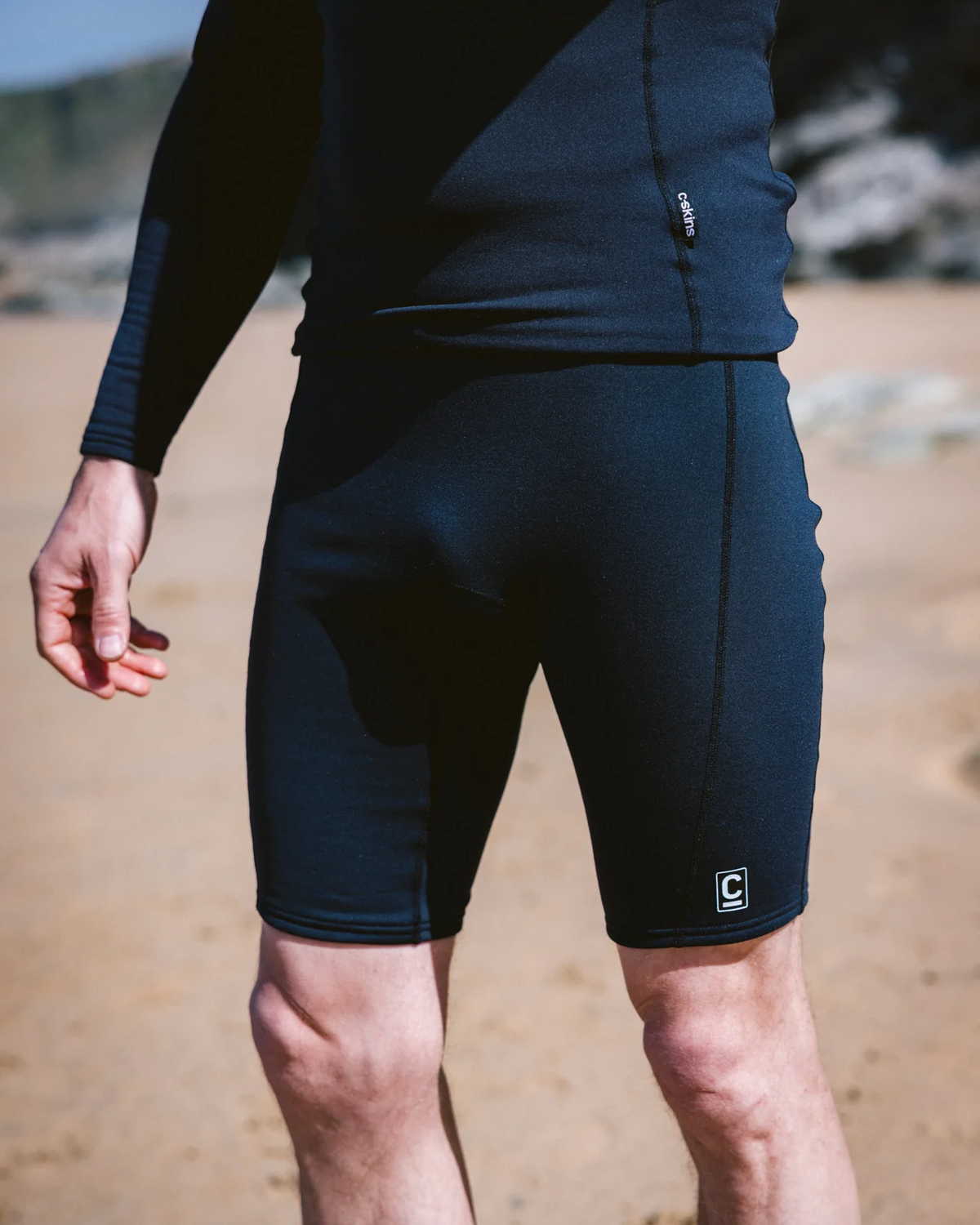 HDi Thermal Skins Shorts in Black