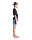 Boys HDi Thermal Skins Short Sleeved Rash Vest in Black