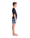 Boys HDi Thermal Skins Short Sleeved Rash Vest in Black