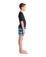 Boys HDi Thermal Skins Short Sleeved Rash Vest in Black
