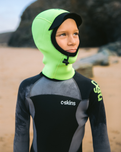 The C-Skins Junior Wired 2mm Wetsuit Hood in Yellow