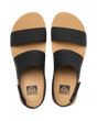 The Reef Womens Water Vista Sandal in Black & Tan
