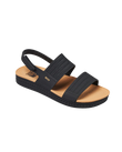 Water Vista Sandal in Black & Tan