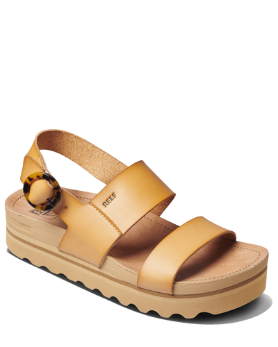 Vista Hi Buckle Sandals in Natural