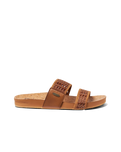 The Reef Womens Cushion Woven Vista Sandals in Brunette