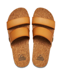 The Reef Womens Cushion Vista Higher Sandal in Natural