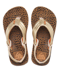 The Reef Girls Girls Little Ahi Flip Flops in Wild
