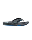 The Reef Mens Fanning Flip Flops in Gunmetal & Ocean