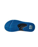 The Reef Mens Fanning Flip Flops in Gunmetal & Ocean