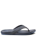 The Reef Mens Cushion Phantom Flip Flops in Grey & Blue