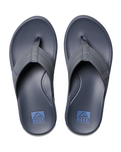 The Reef Mens Cushion Phantom Flip Flops in Grey & Blue