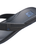 The Reef Mens Cushion Phantom Flip Flops in Grey & Blue