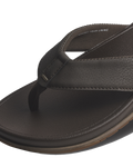 The Reef Mens Cushion Bonzer Flip Flops in Brown