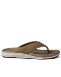 The Reef Mens Cushion Norte Flip Flops in Tan