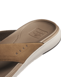 The Reef Mens Cushion Norte Flip Flops in Tan