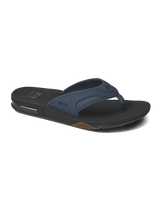 Fanning Flip Flops in Orion & Black