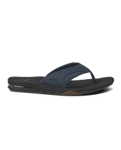 Fanning Flip Flops in Orion & Black