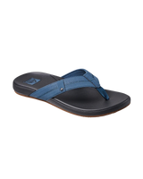 The Reef Mens Cushion Phantom 2.0 Flip Flops in Orion & Black