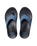 The Reef Mens Cushion Phantom 2.0 Flip Flops in Orion & Black