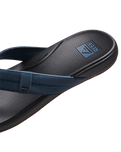 The Reef Mens Cushion Phantom 2.0 Flip Flops in Orion & Black