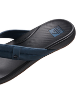 The Reef Mens Cushion Phantom 2.0 Flip Flops in Orion & Black
