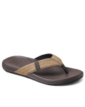 The Reef Mens Cushion Phantom 2.0 Flip Flops in Brown & Tan