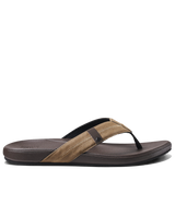 The Reef Mens Cushion Phantom 2.0 Flip Flops in Brown & Tan