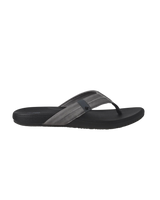 The Reef Mens Cushion Phantom 2.0 Flip Flops in Shaded Grey