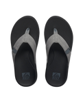 The Reef Mens Cushion Phantom 2.0 Flip Flops in Shaded Grey