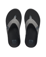 The Reef Mens Cushion Phantom 2.0 Flip Flops in Shaded Grey